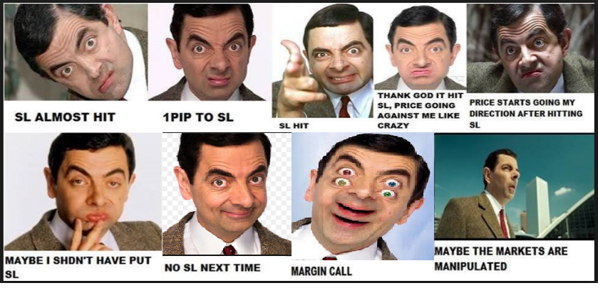 Forex Humor Mr Bean Trading Day Trader Funny Meme Memes