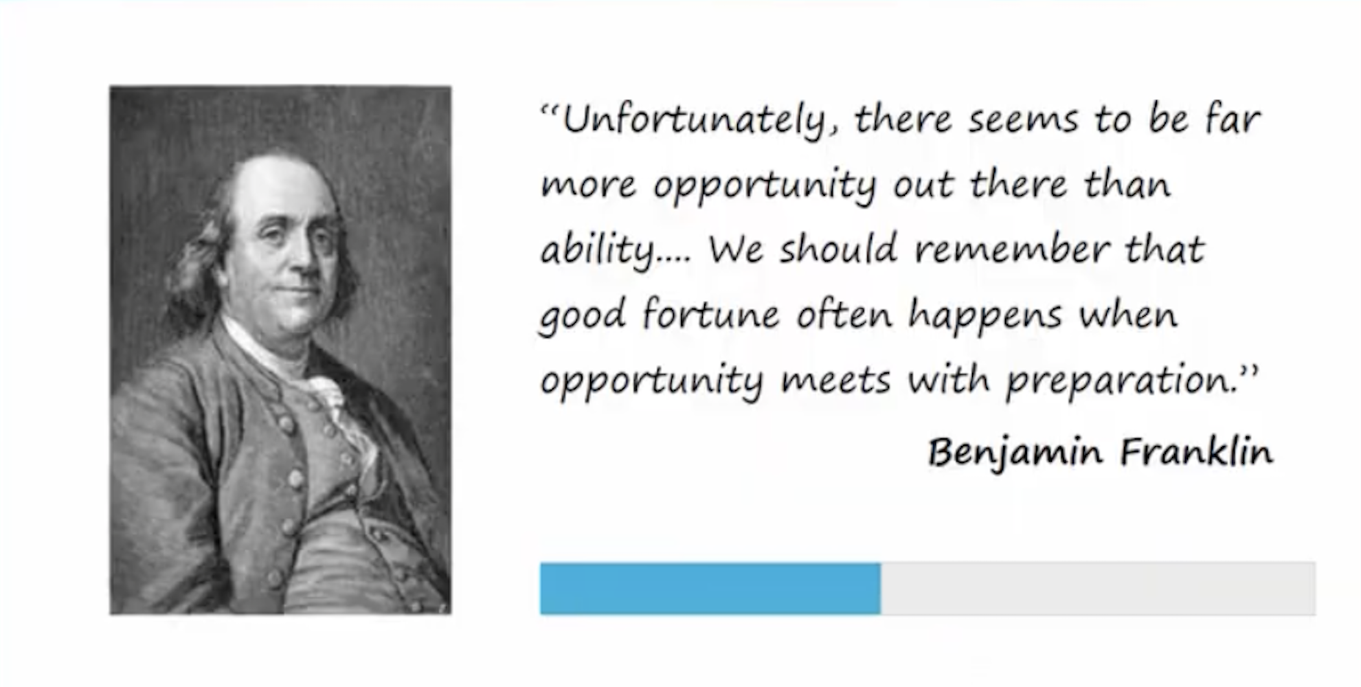 Benjamin Franklin Quotes Wealth Opportunity Entrepreneurialism